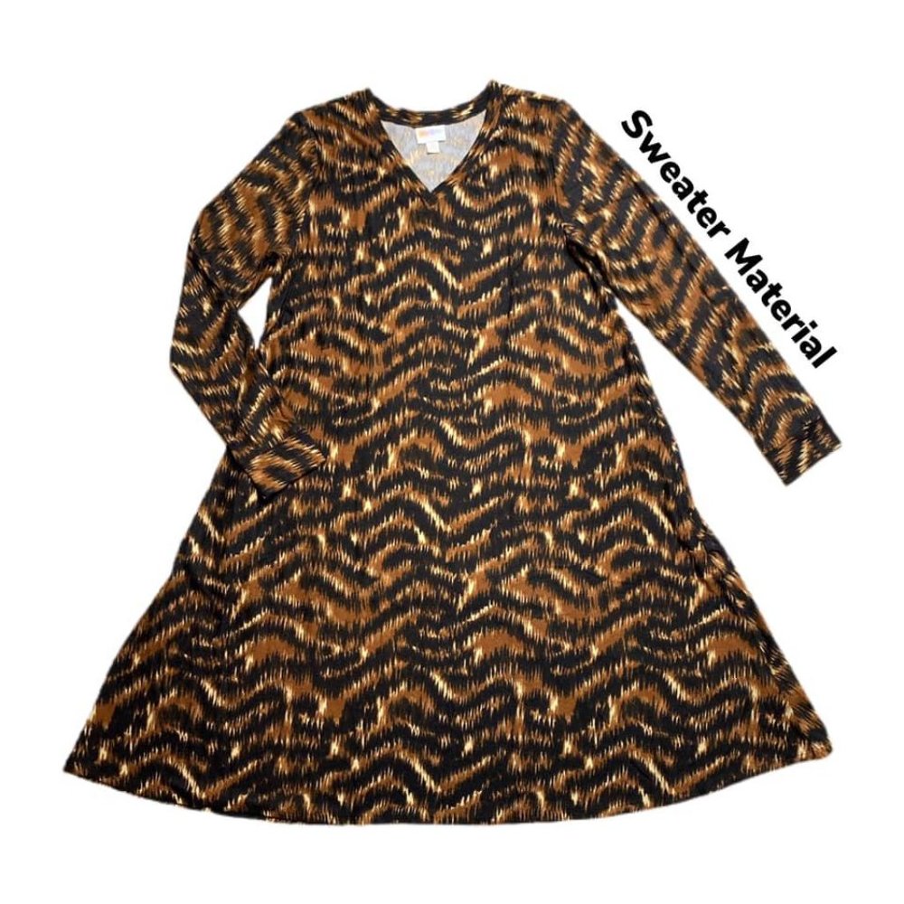 Swing Dress with Long Sleeves